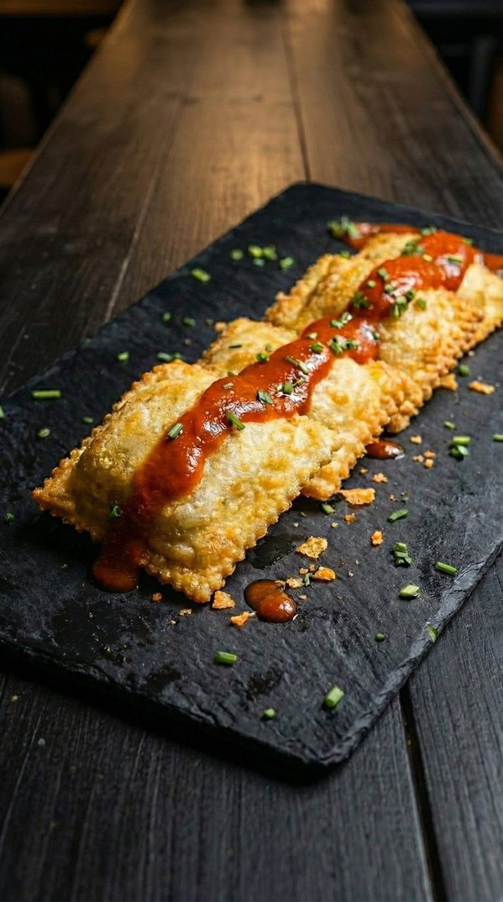 Raviolis Fritos de Cocido Madrileño