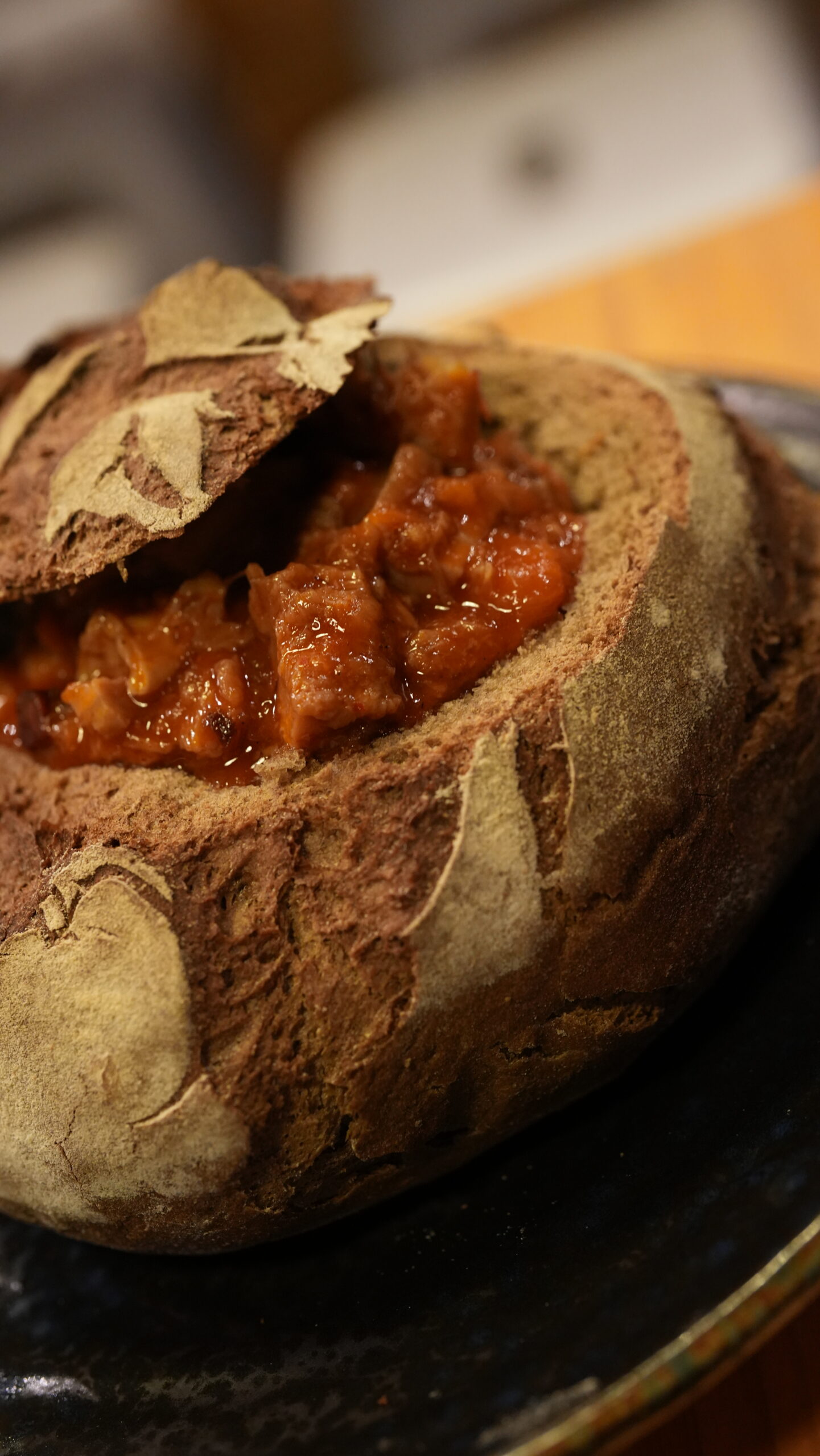 txakopan de callos en salsa vizcaina en Txakolina Cava Baja