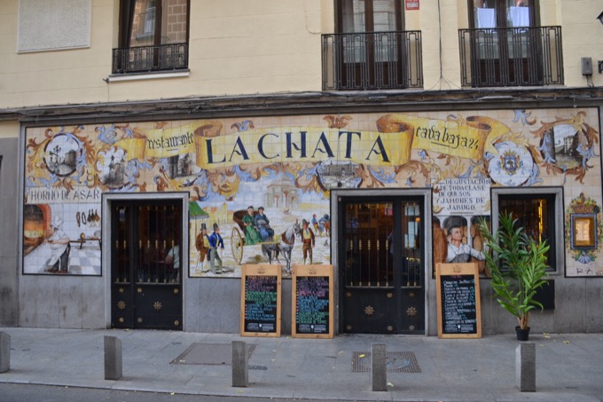 La Chata — Taberna castiza en La Latina, Madrid