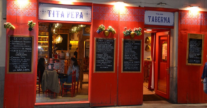 Taberna Tita Pepa — Taberna mediterránea en La Latina, Madrid